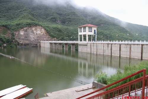 丹河洪水平穩(wěn)通過東焦河水庫(kù)